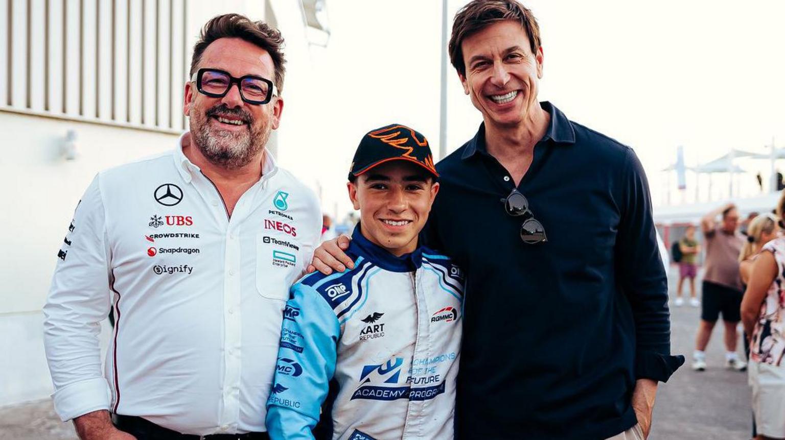 Mercedes driver scout Lagrue to join Red Bull