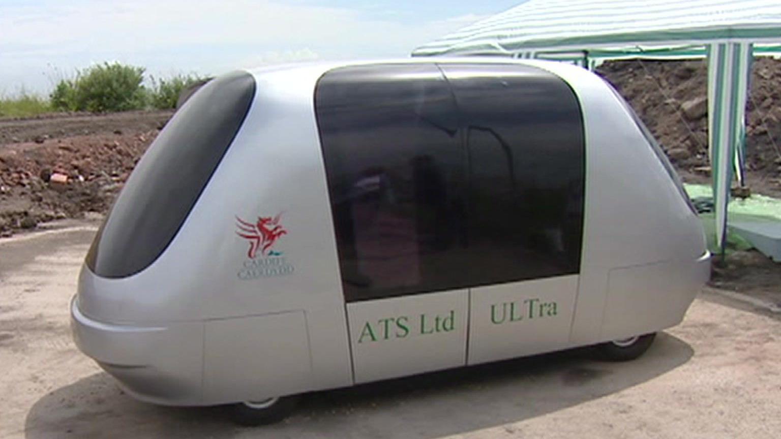 A driverless pod