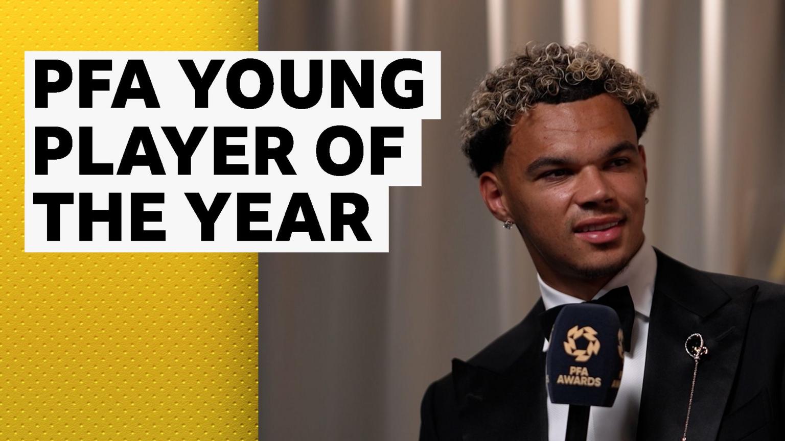 'A huge award' - O'Reilly named PFA young player of the year