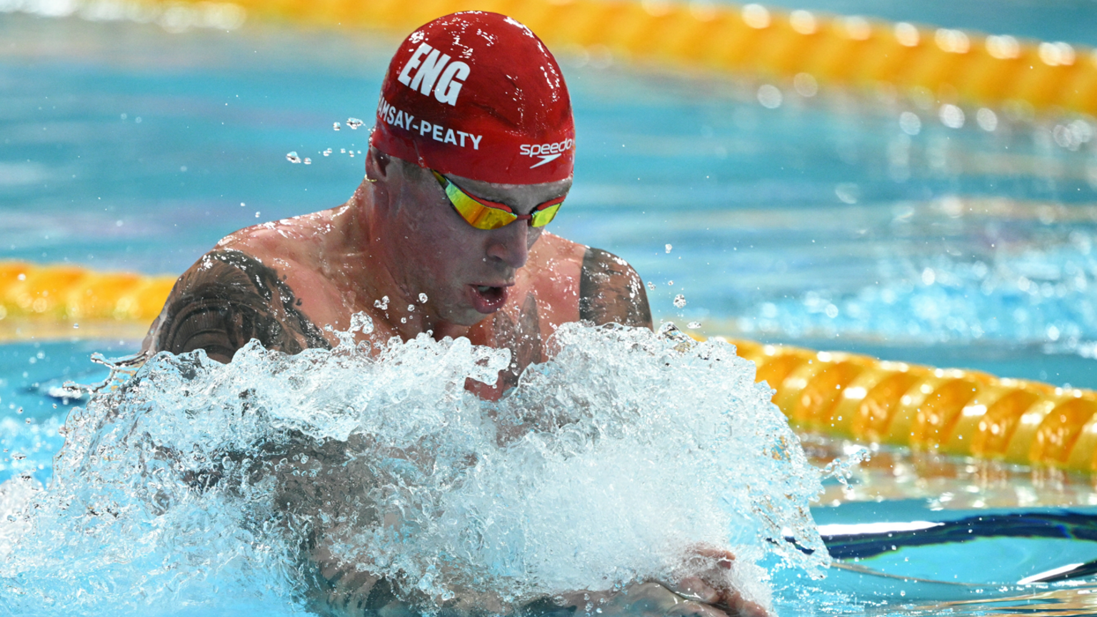 Ramsay-Peaty third fastest for 50m breaststroke final