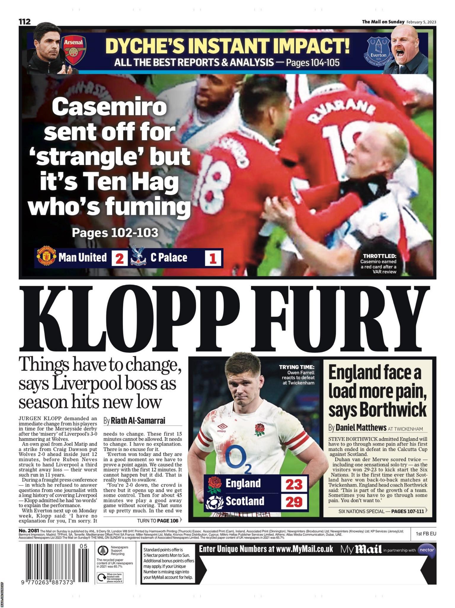 Mail on Sunday