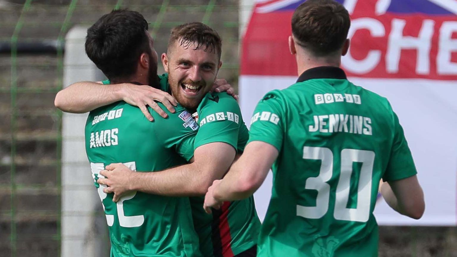 Ryan Cooney celebrates