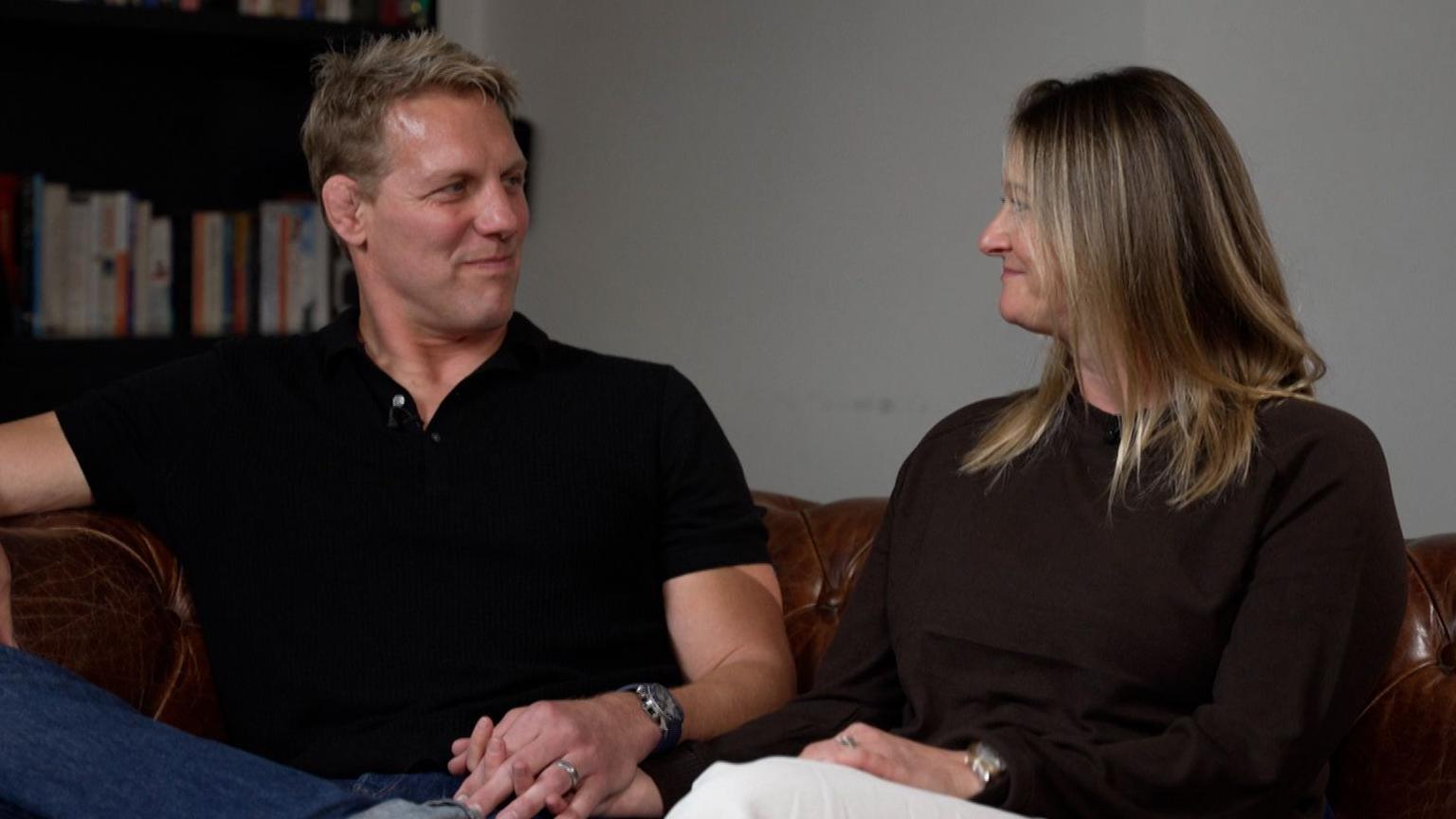 Lewis Moody and his wife Annie