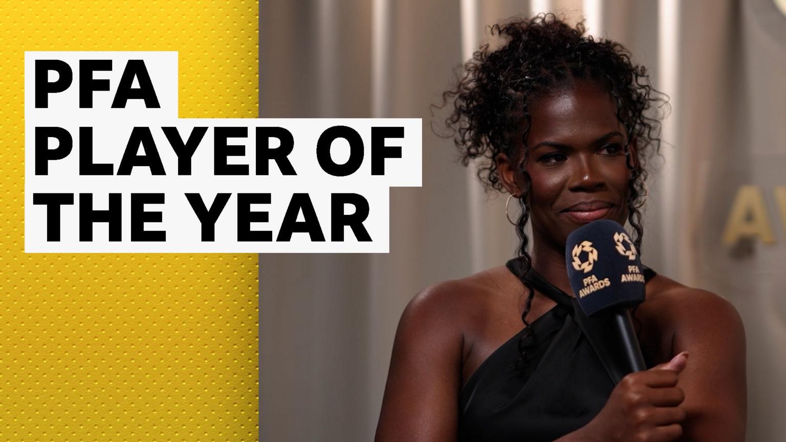 'Truly honoured' - Shaw wins PFA player of the year award