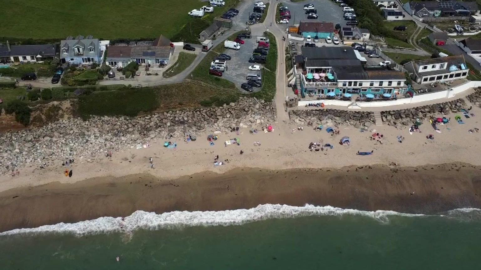 Beach in Cornwall 