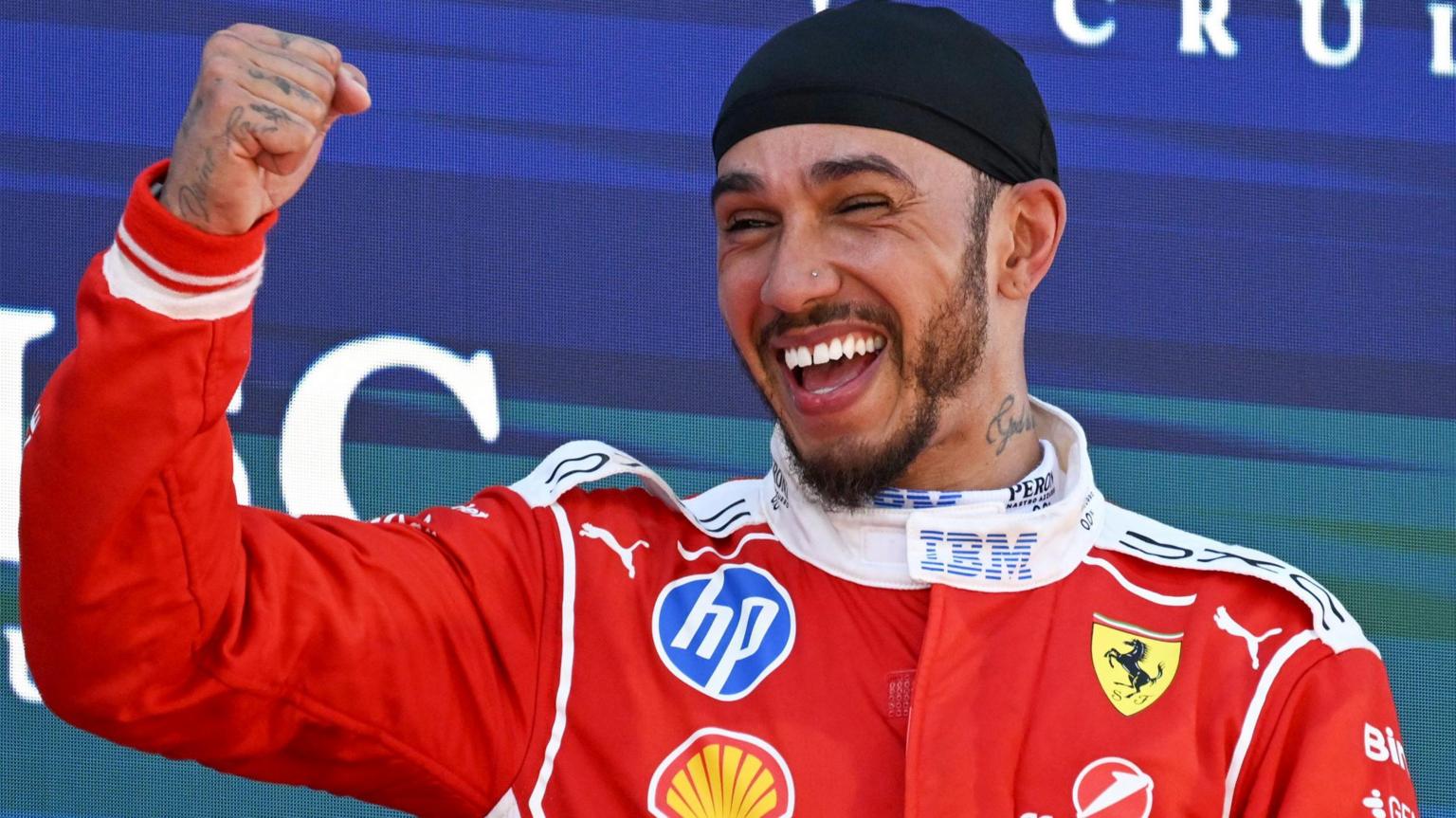 Lewis Hamilton wins first grand prix for Ferrari