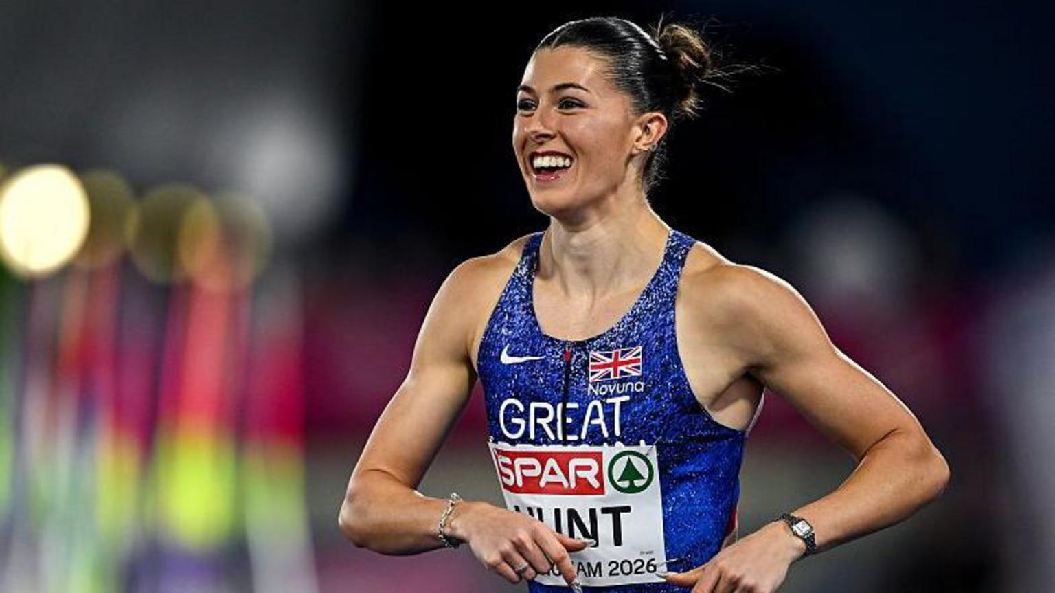 Hunt second in Diamond League 200m as White wins