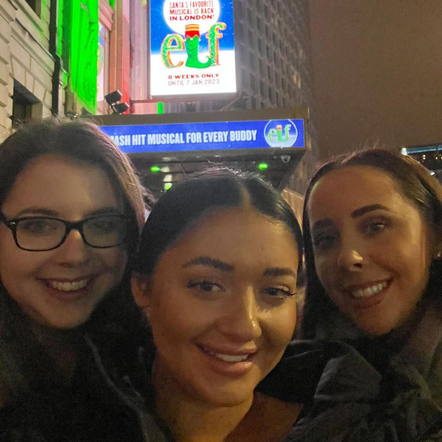 Amy, Hannah, and Louise