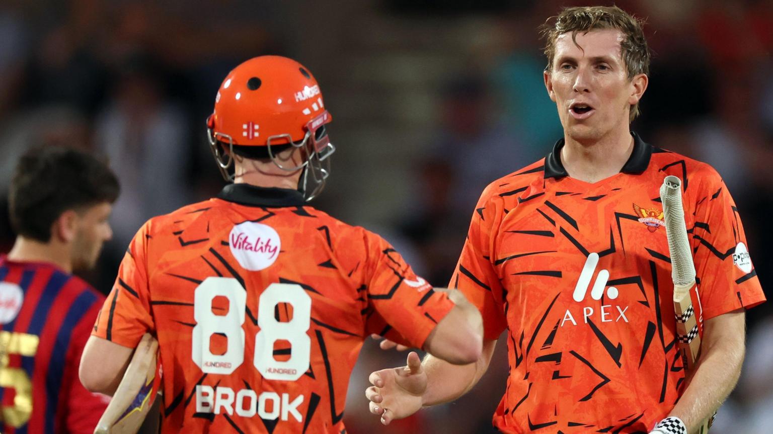 Crawley and Brook help Sunrisers beat Super Giants