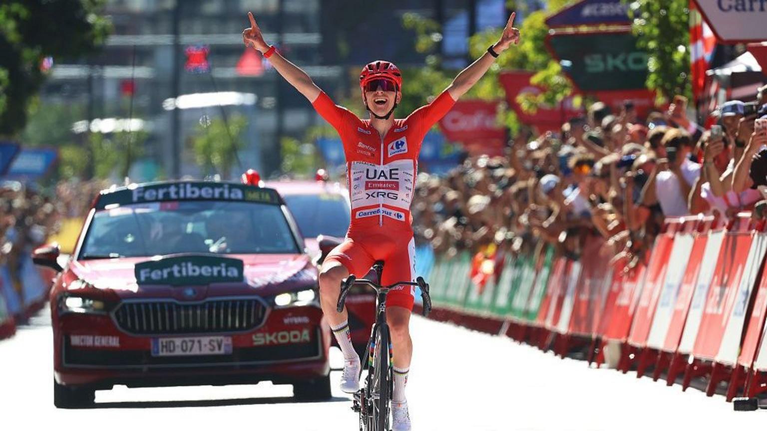 Pogacar's astonishing solo effort punishes Vuelta rivals