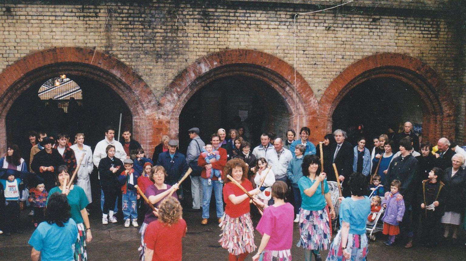 The Subway in 1988 . Community Subway Superday event

Courtesy of the 