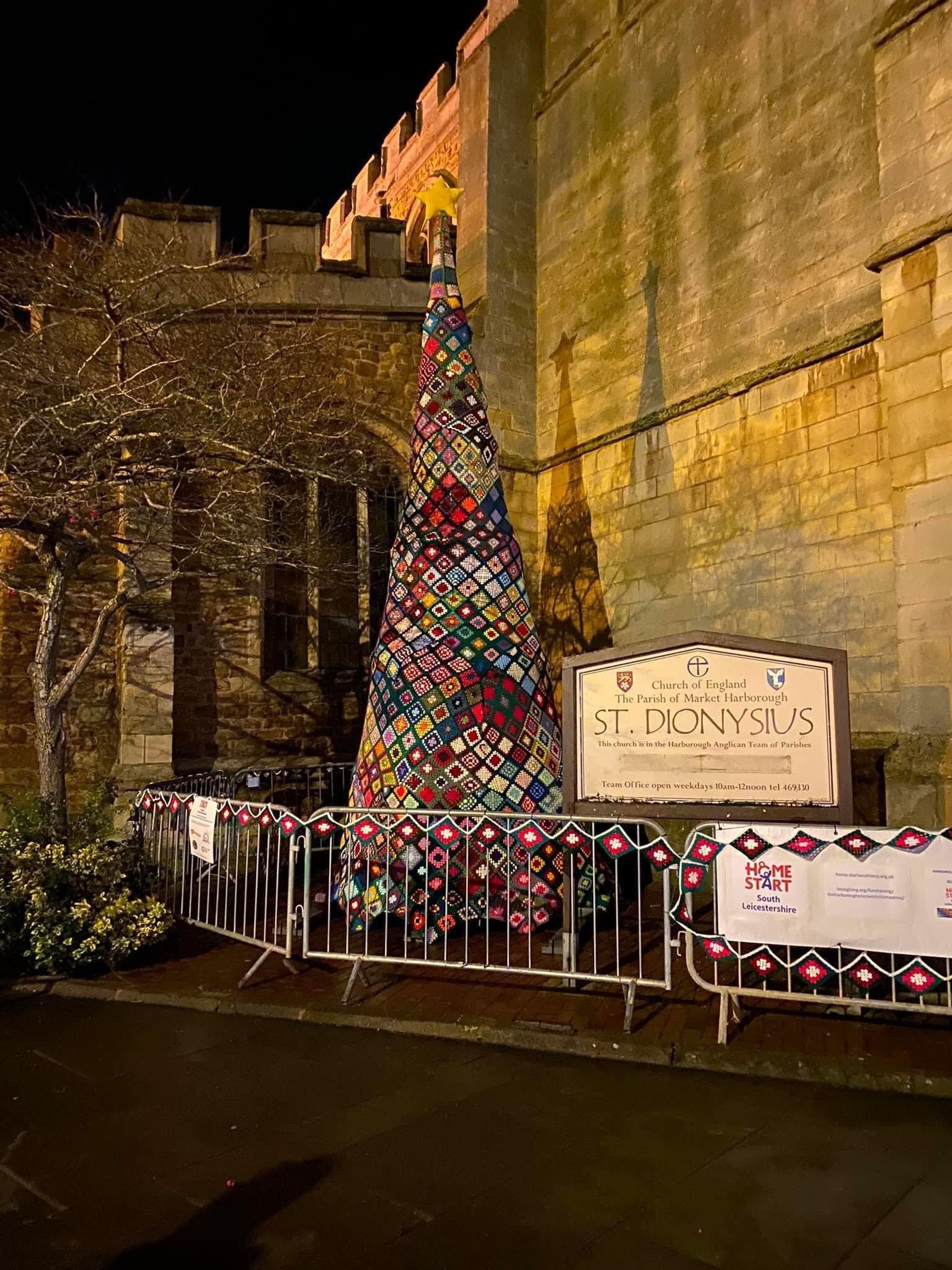 Crocheted Christmas tree