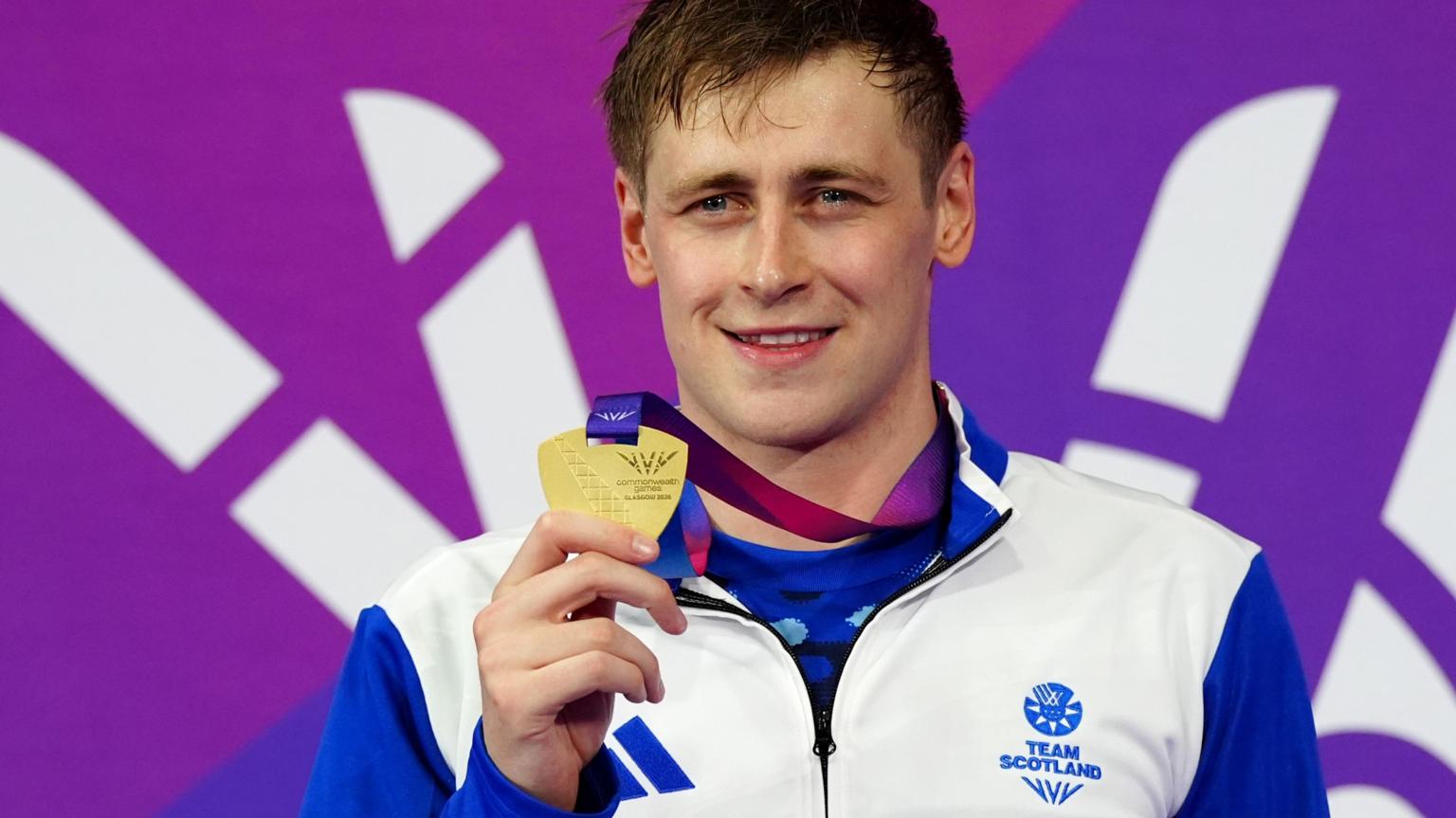 'Mariah Cleggy' channels Messi to swim to gold for Scotland