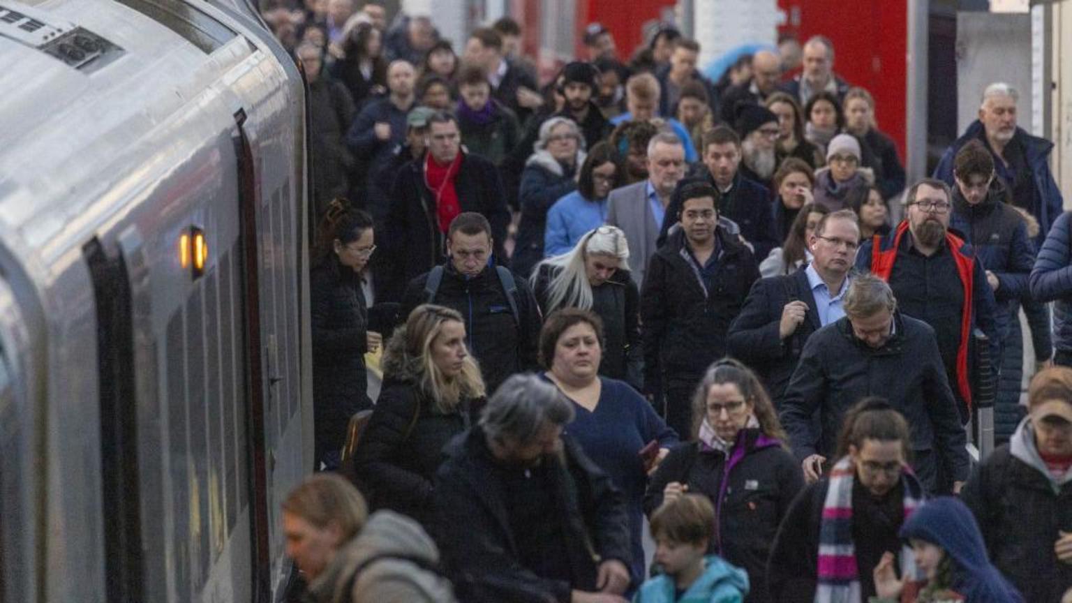 The 10 most overcrowded commuter trains revealed