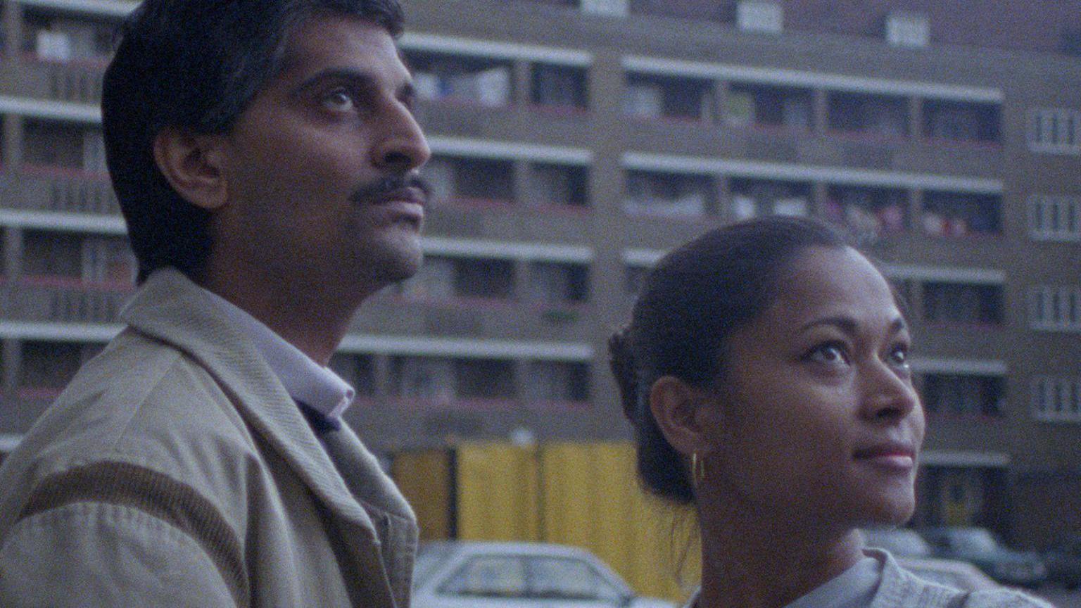 The Bangladeshi couple played by Aftab Sachak and Alpana Sengupta