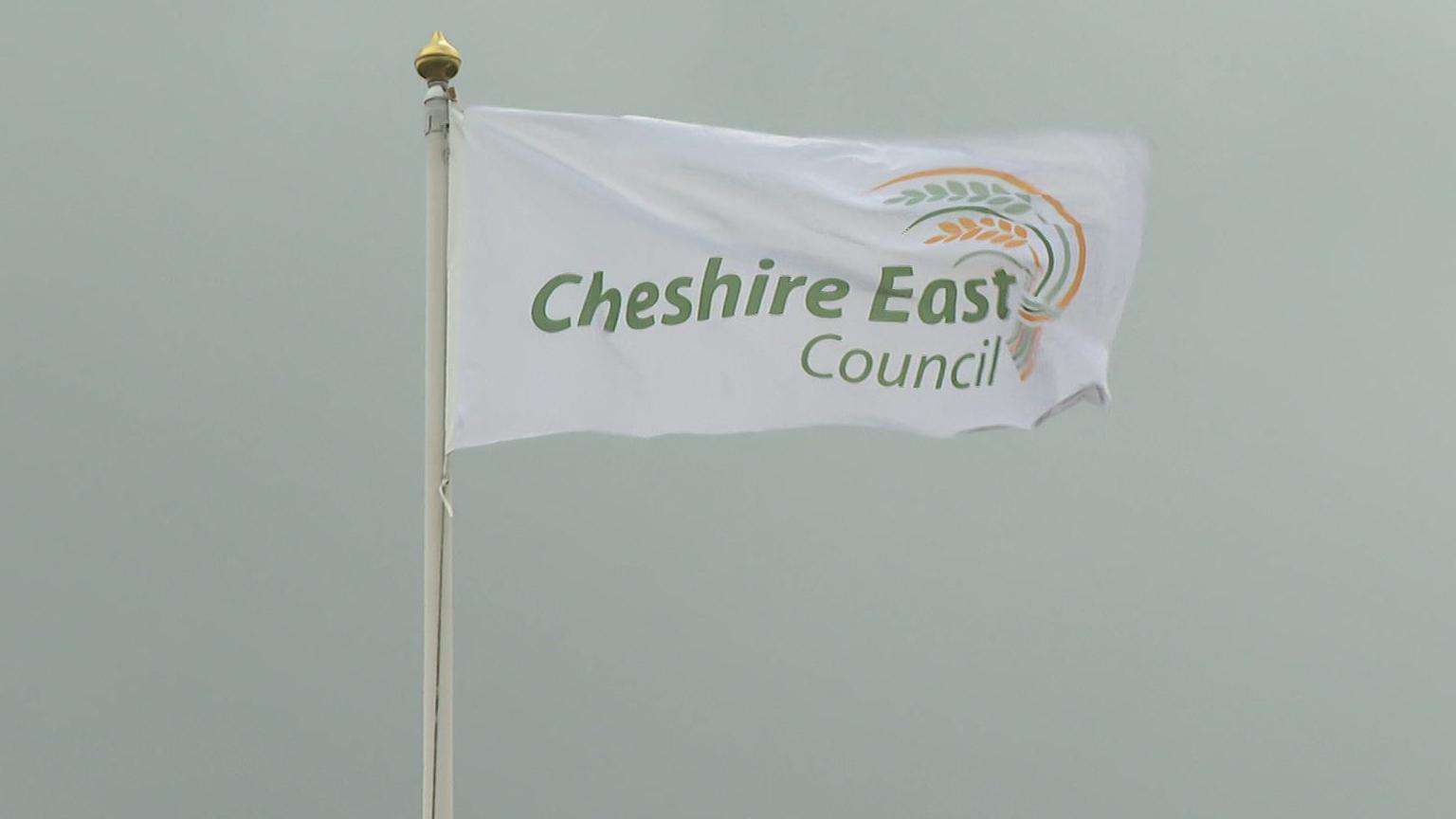 A Cheshire East Council flag