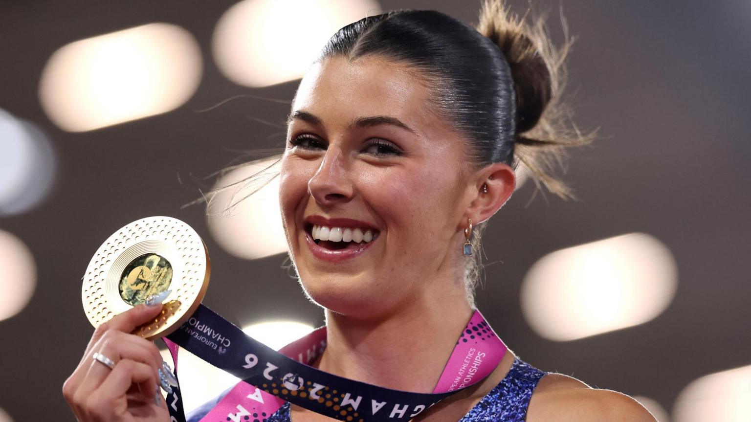 GB's Hunt wins European 100m gold