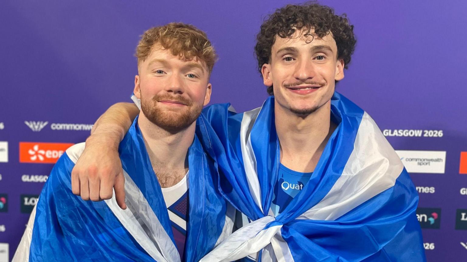 Scotland's Lynn surprises himself to join Ward on pommel podium