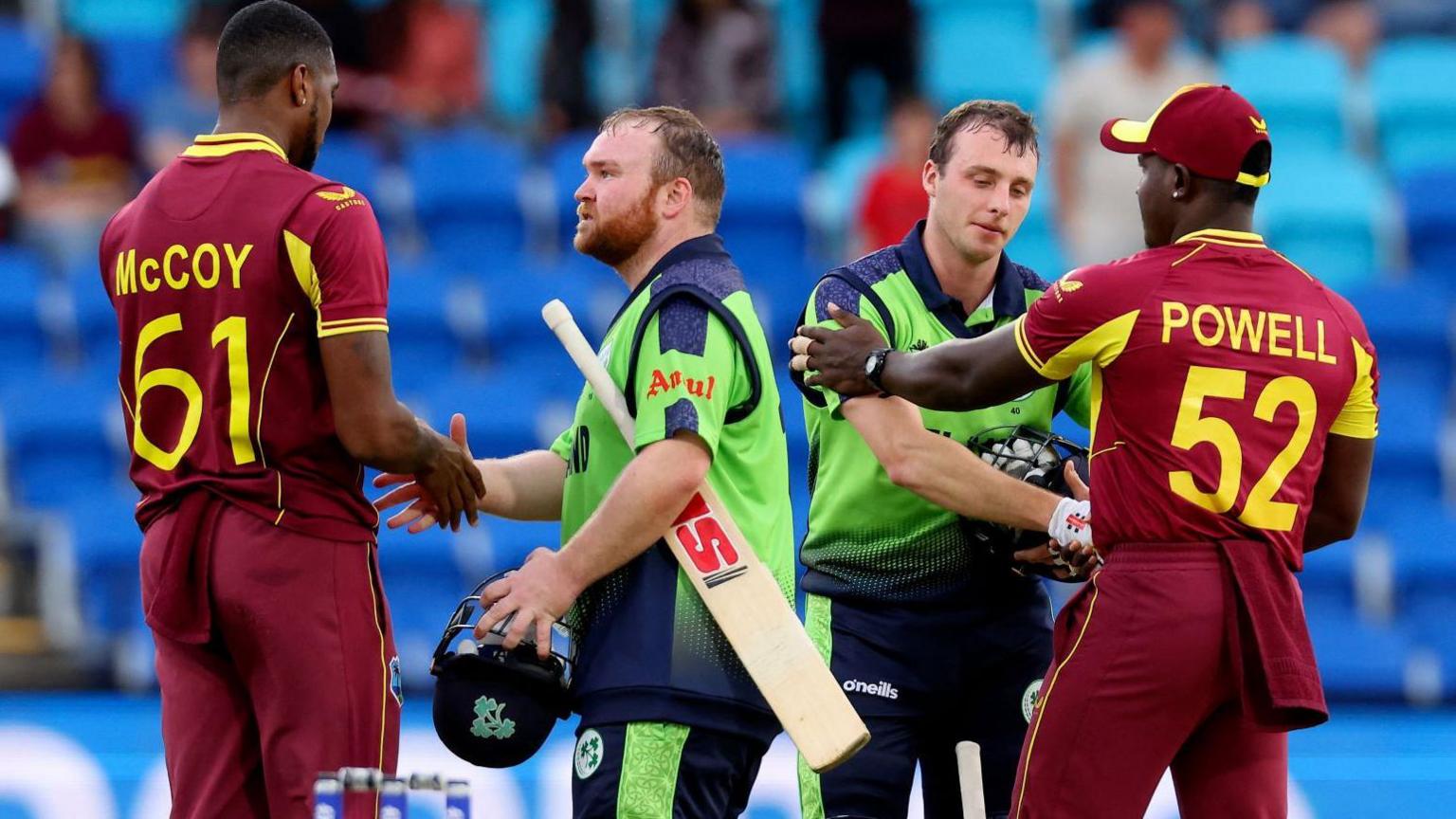 Paul Stirling and Lorcan Tucker will undertake the captaincy and vice-captaincy roles in Ireland's white-ball contests against West Indies