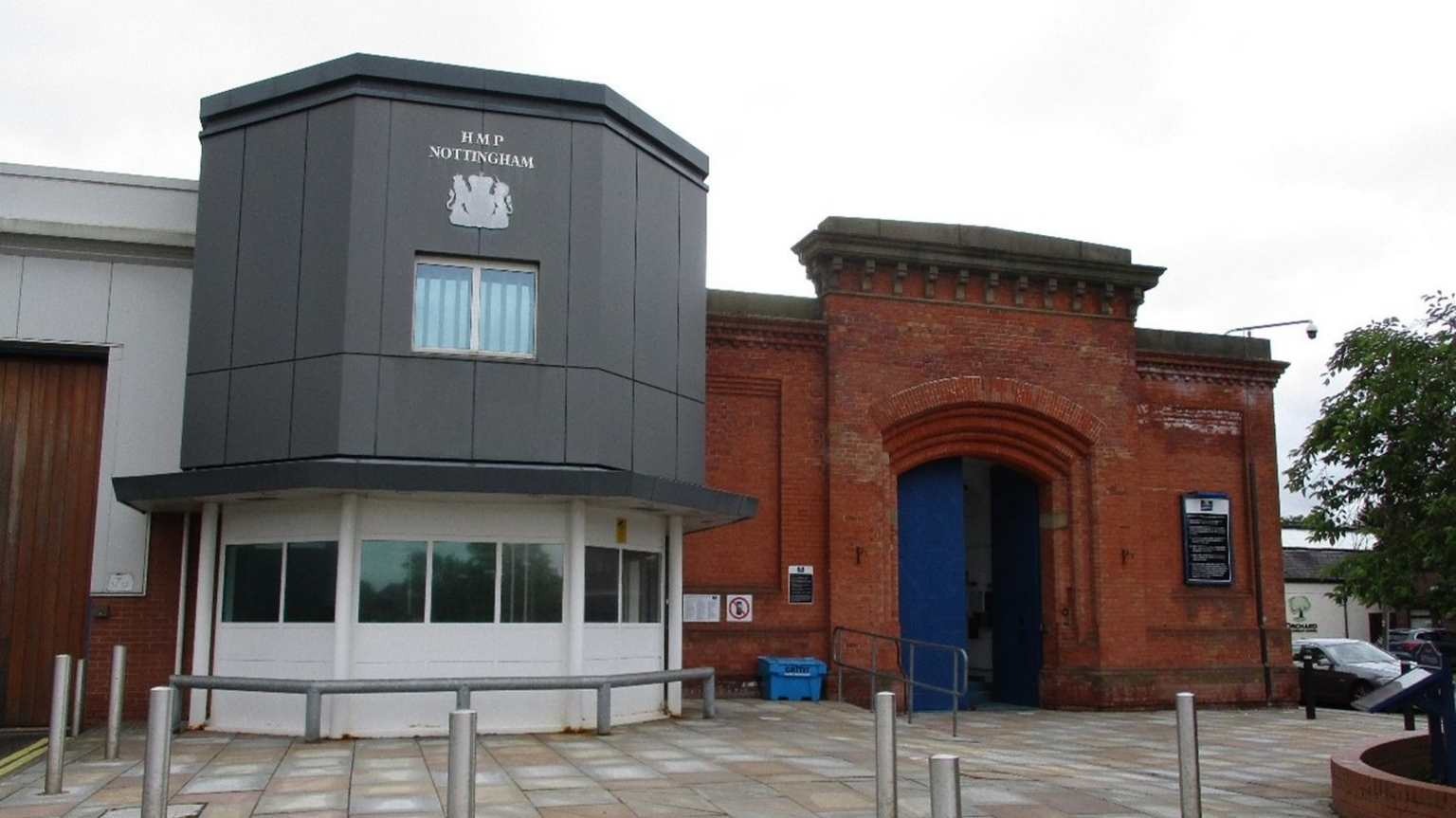 The exterior of HMP Nottingham