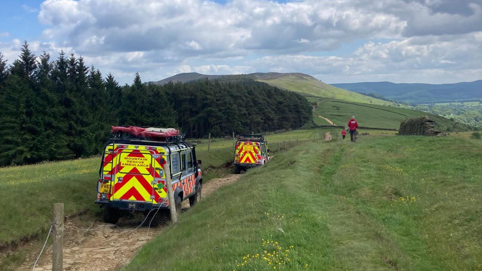 Mountain rescue vehicles