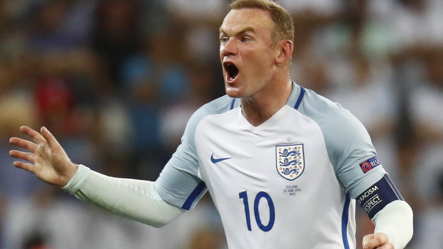 England captain Wayne Rooney