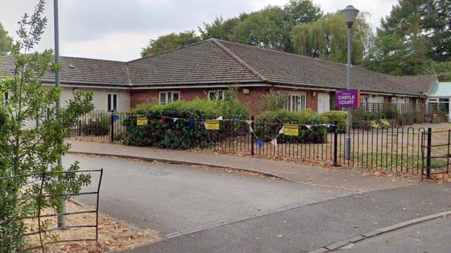 Castle Court care home in Swadlincote