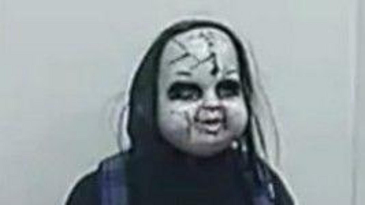 Man in doll-mask chases and threatens Philadelphia residents, police say
