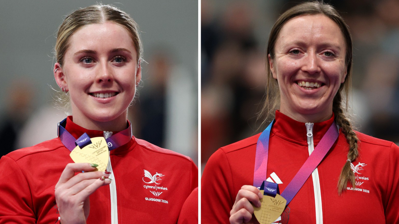 Wales golden girls beat England in cycling duel
