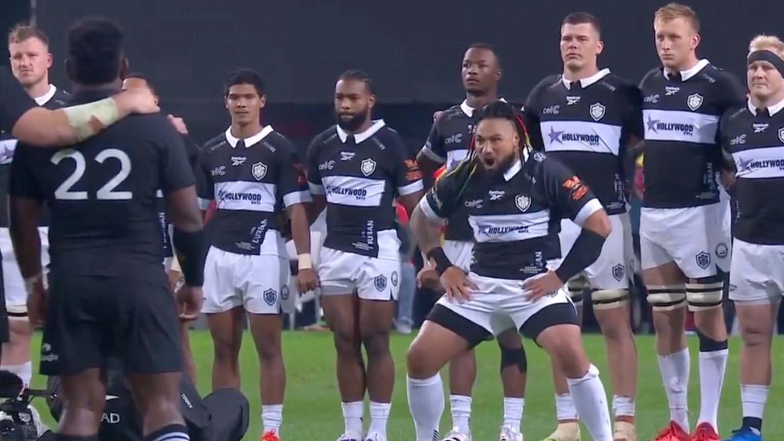 Nonu performs solo haka in response to All Blacks