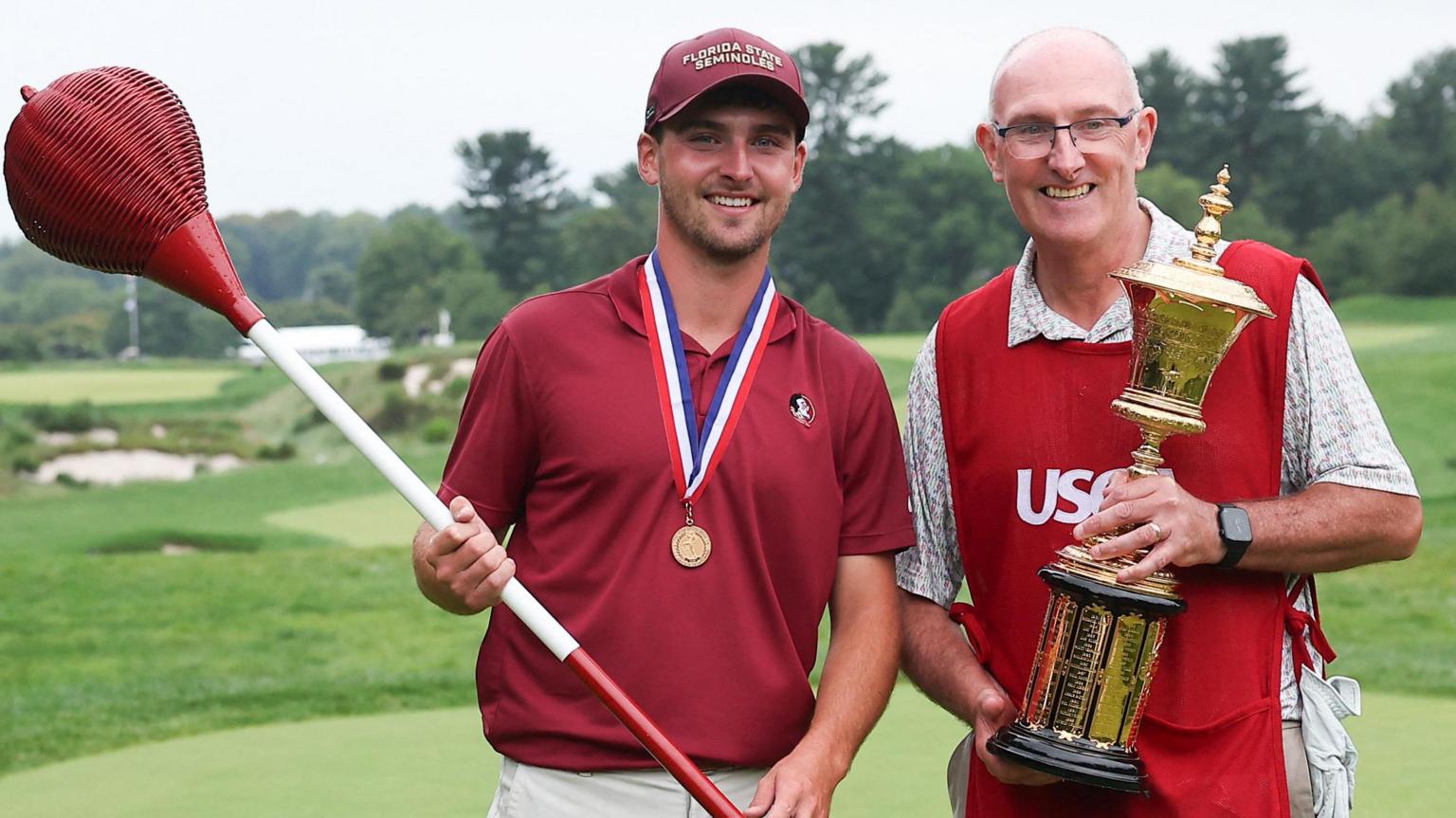 Emotional Whaley credits dad for US Amateur glory