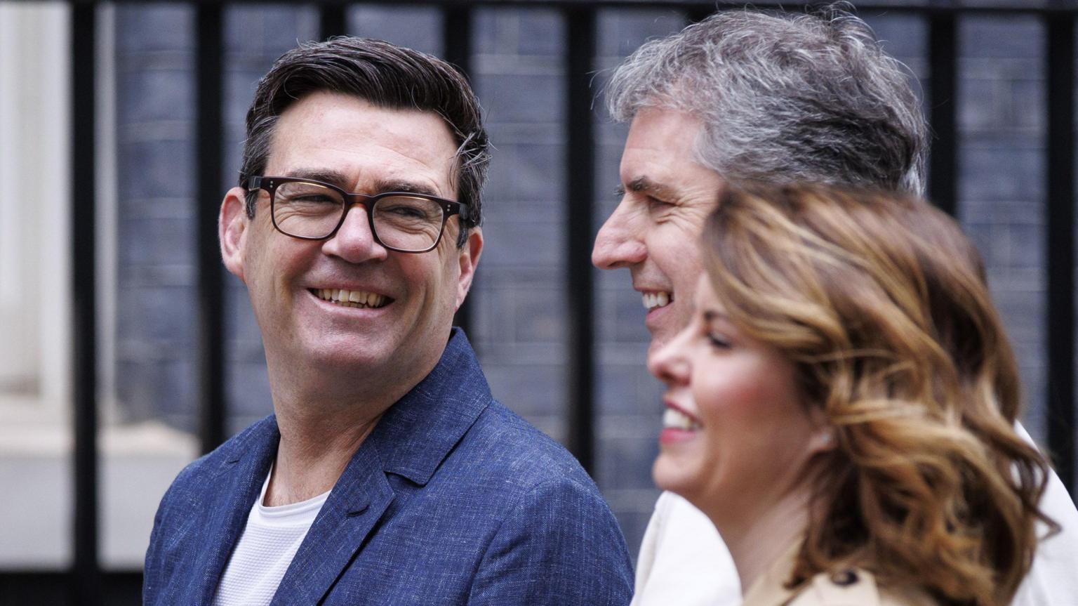 Andy Burnham to give regional mayors share of income tax