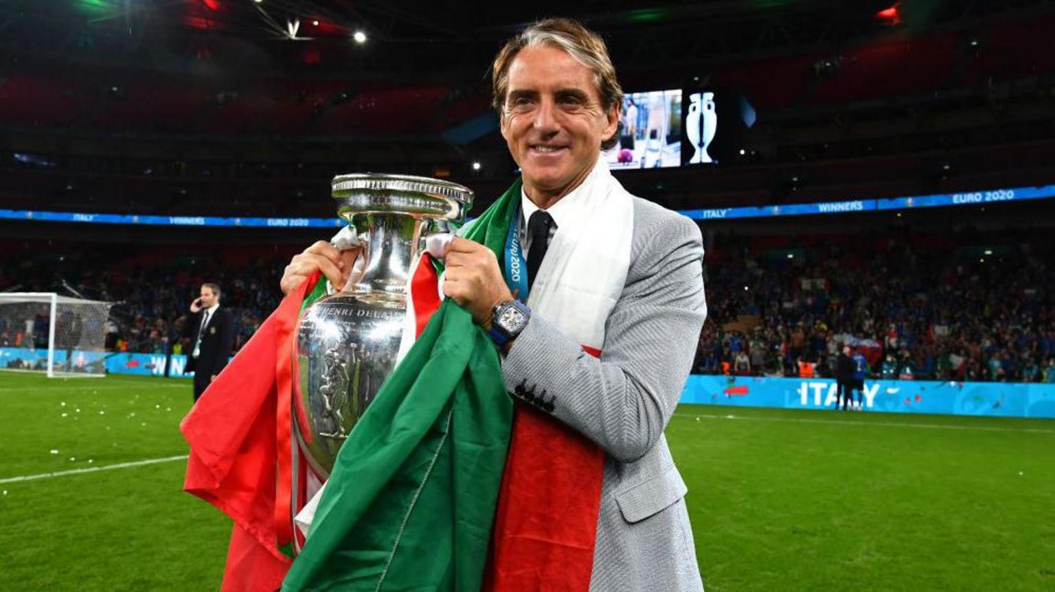 Mancini reappointed Italy boss after Pirlo controversy