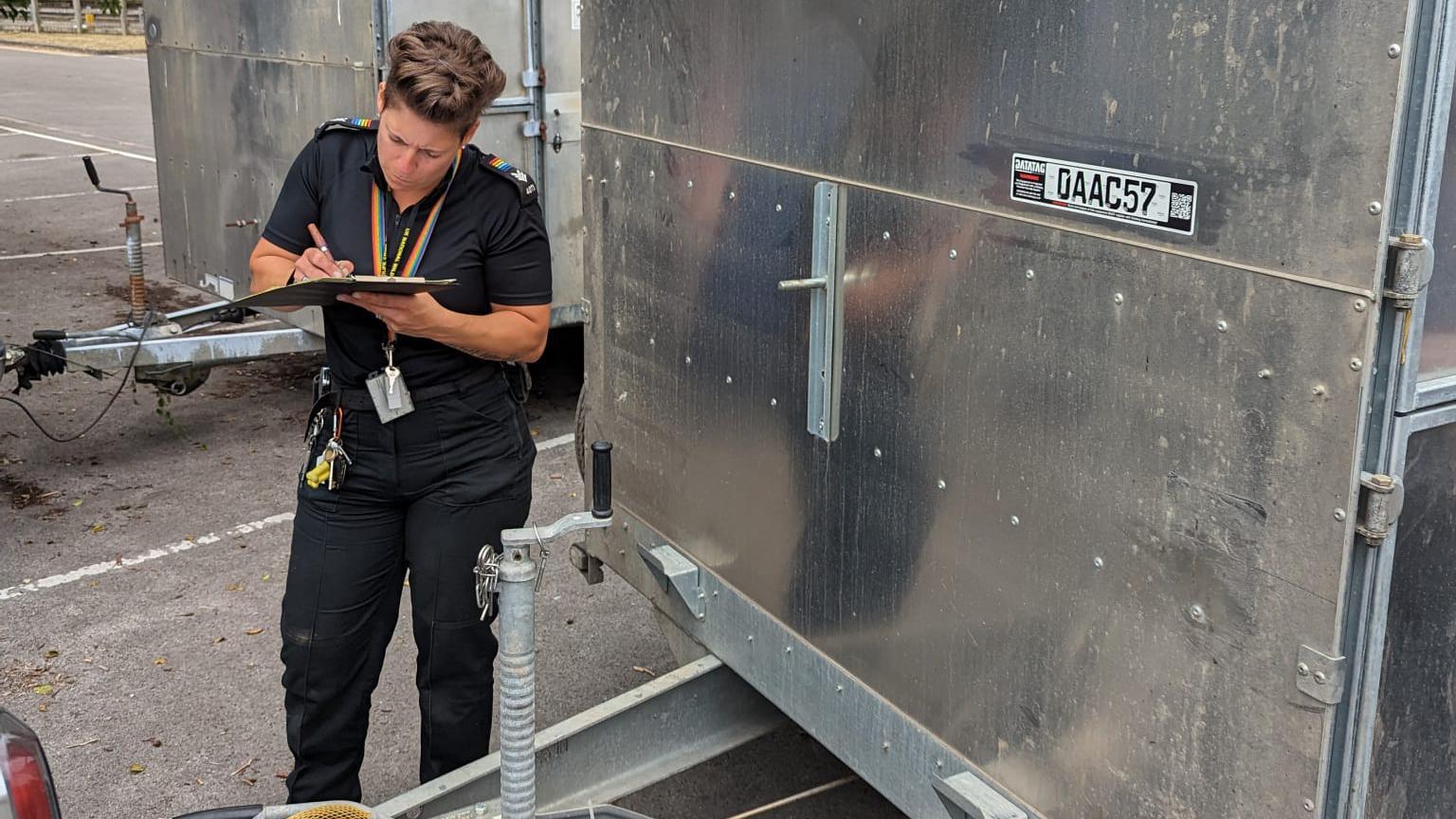 A rural crime unit officer