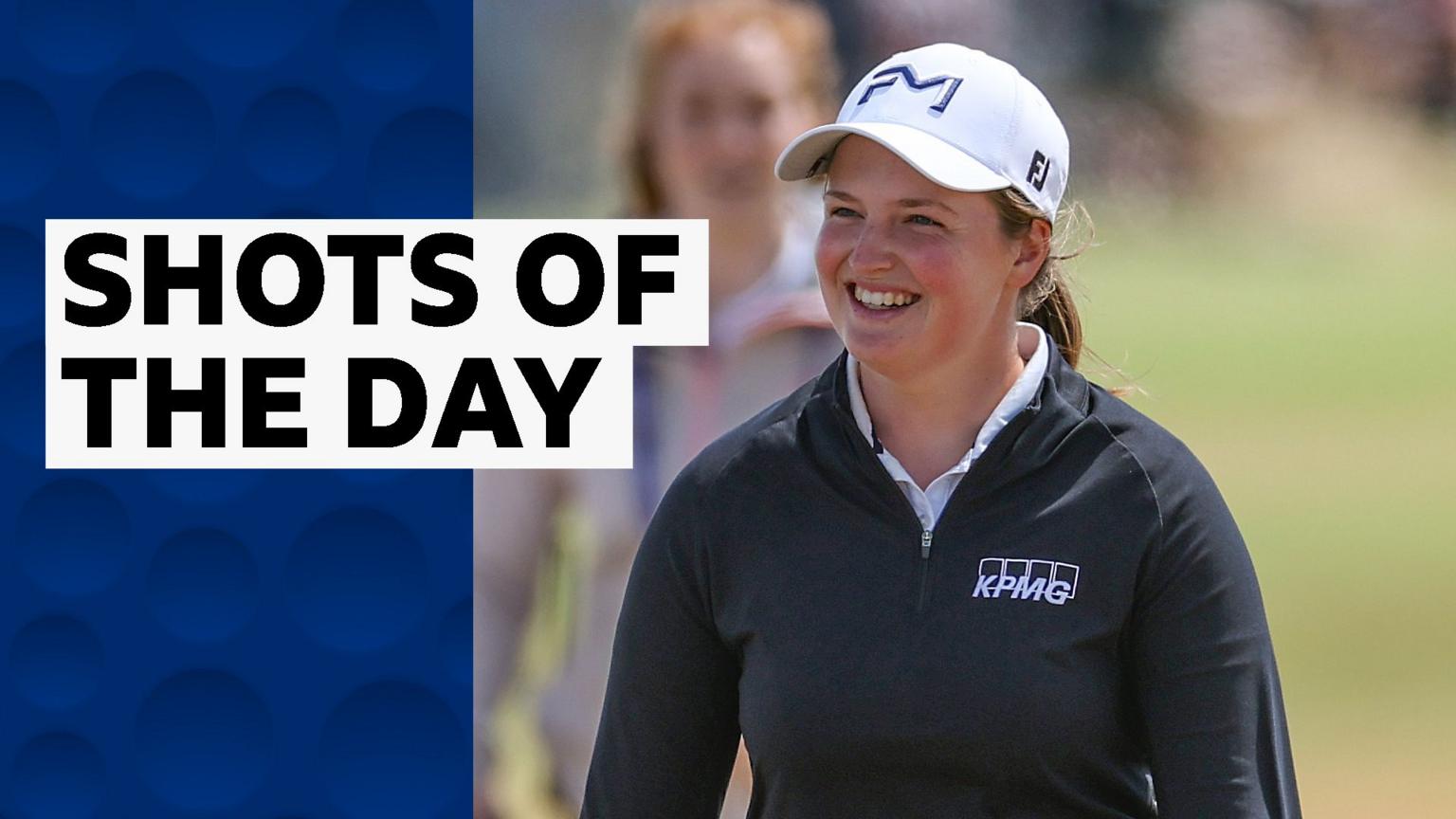 Woad & Hull feature in best shots from Women's Open first round