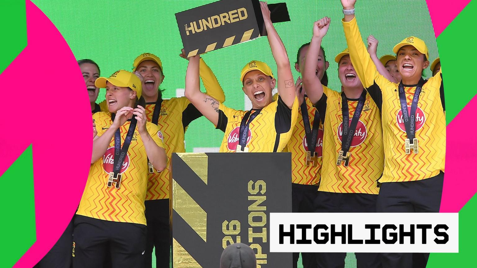 Rockets dominate Sunrisers to win first Hundred title
