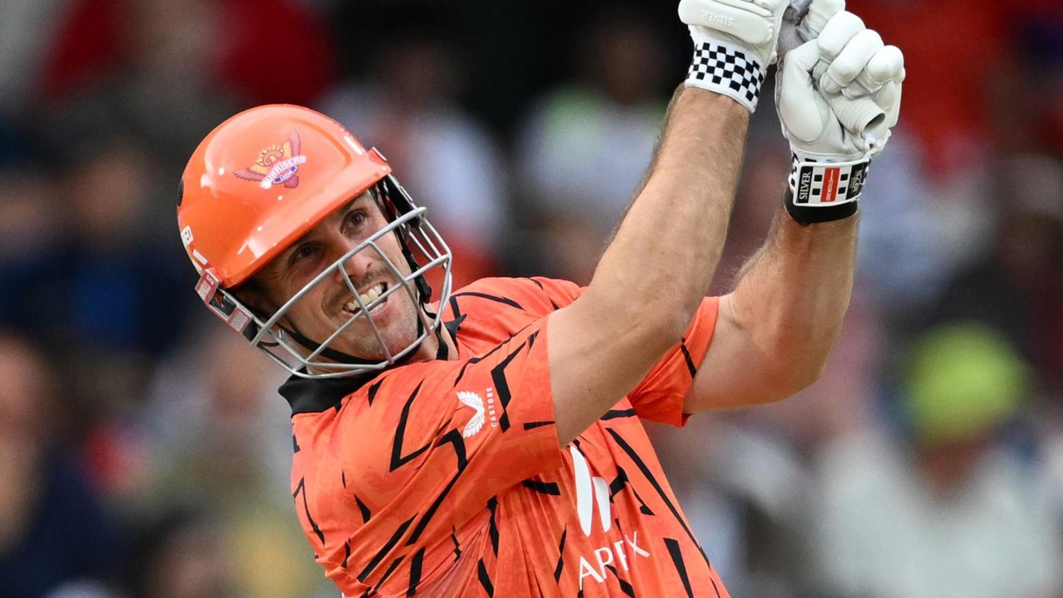 Marsh stars as Sunrisers beat Brave