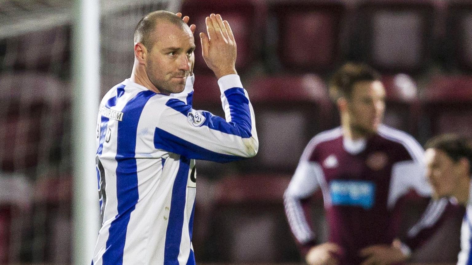 Kris Boyd scored twice in the win at Tynecastle