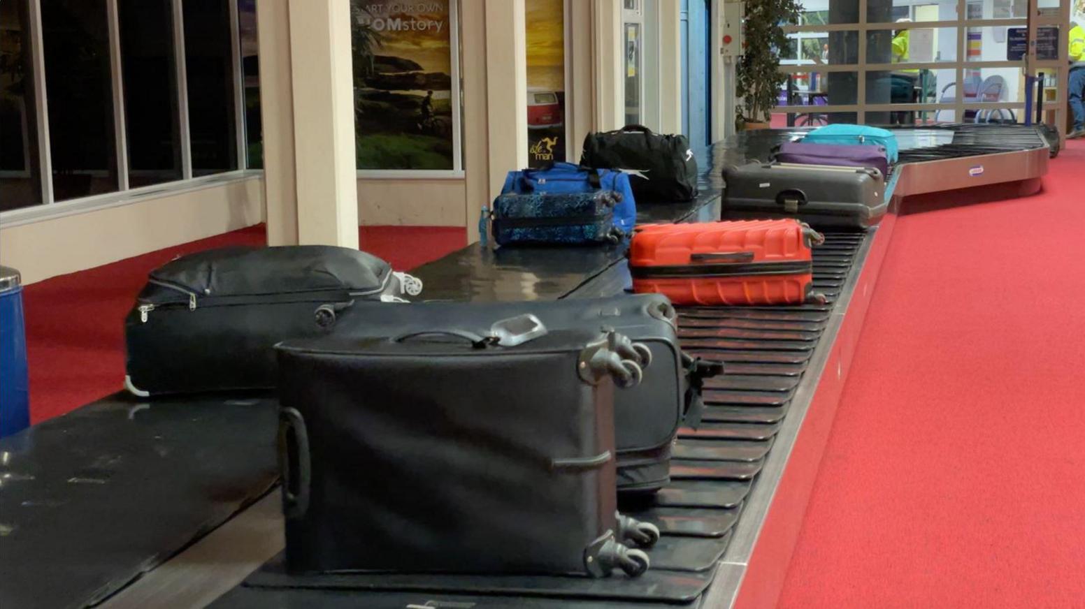 Baggage reclaim area at the Sea Terminal