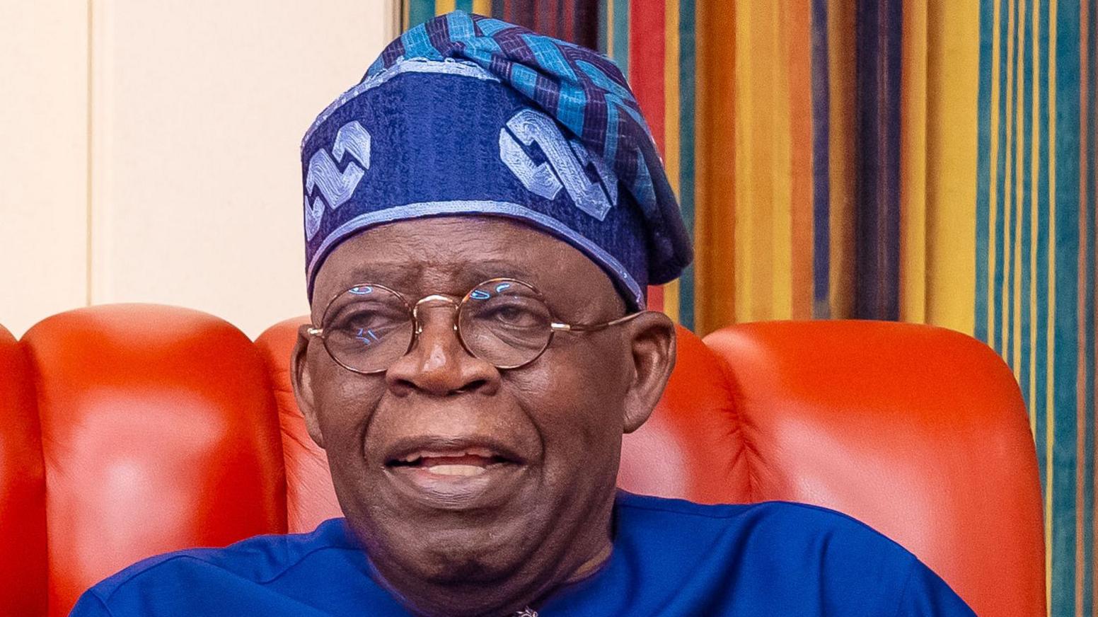 President Bola Tinubu in Senegal in May.