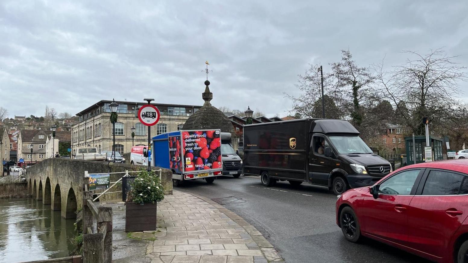 Bradford-on-Avon's town bridge