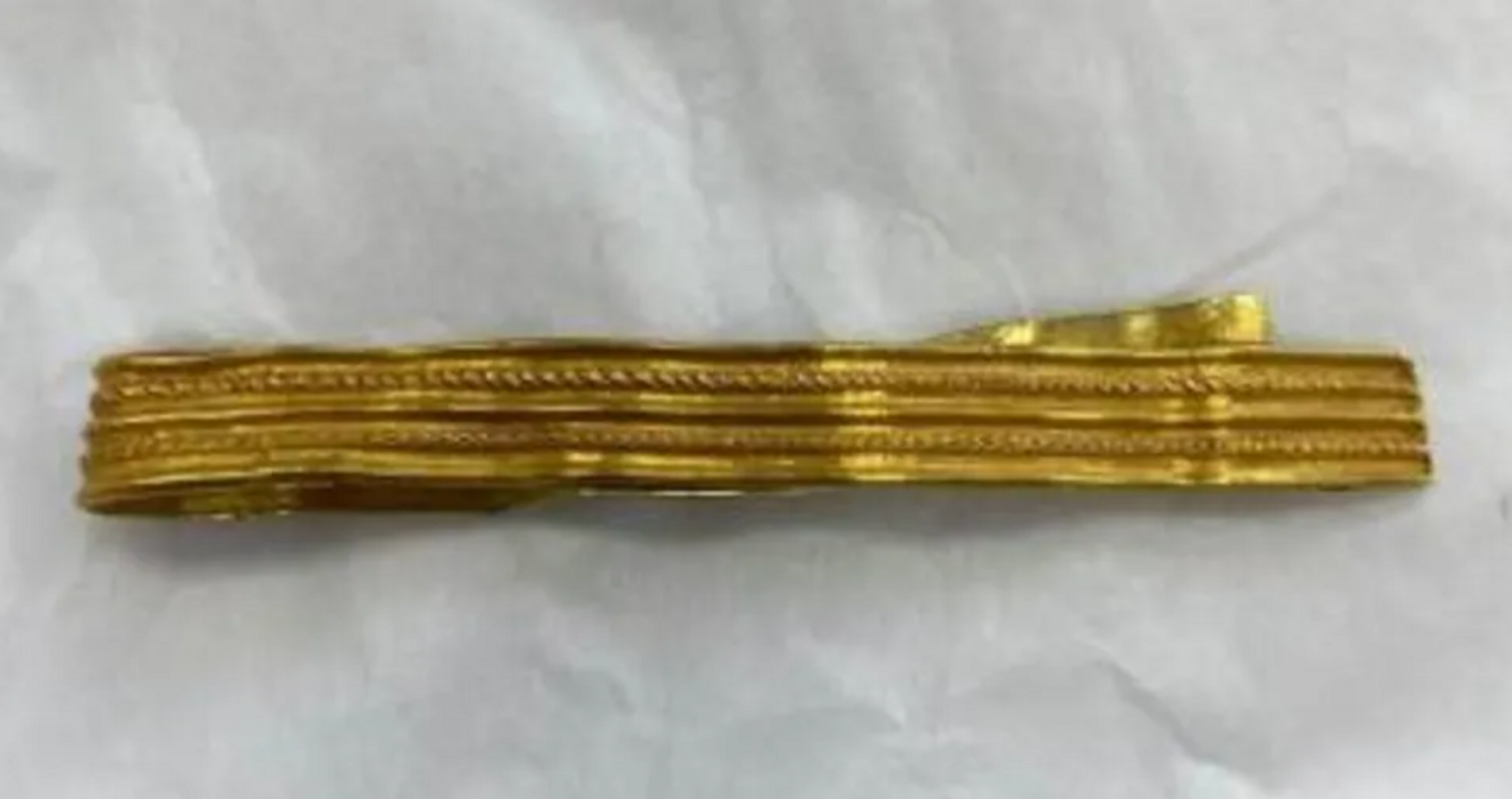 The rare gold bracelet is thought to have been a bravery award given to a soldier