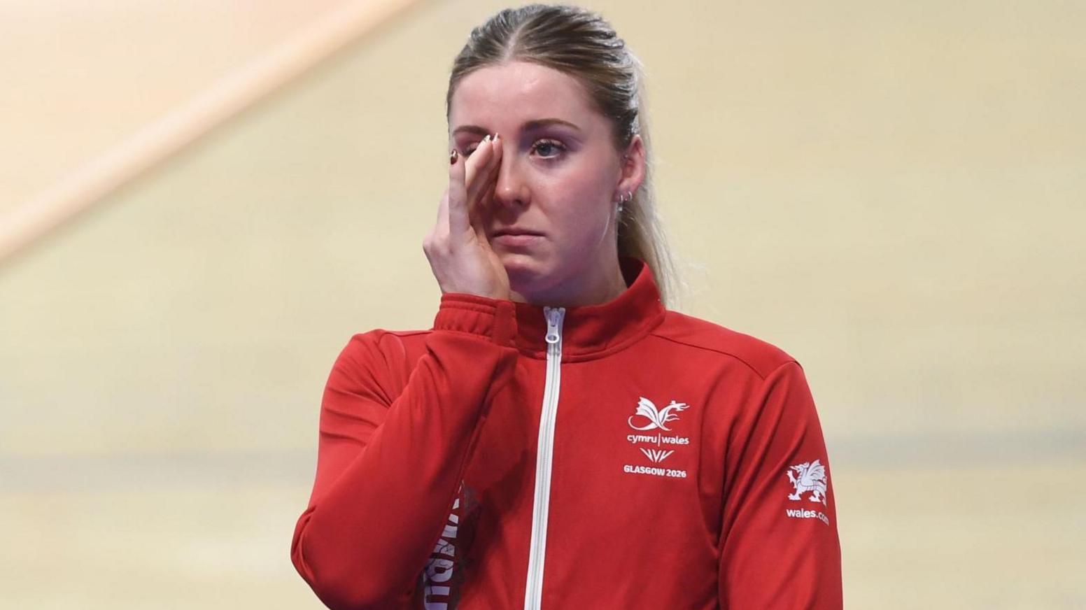An overcome Emma Finucane