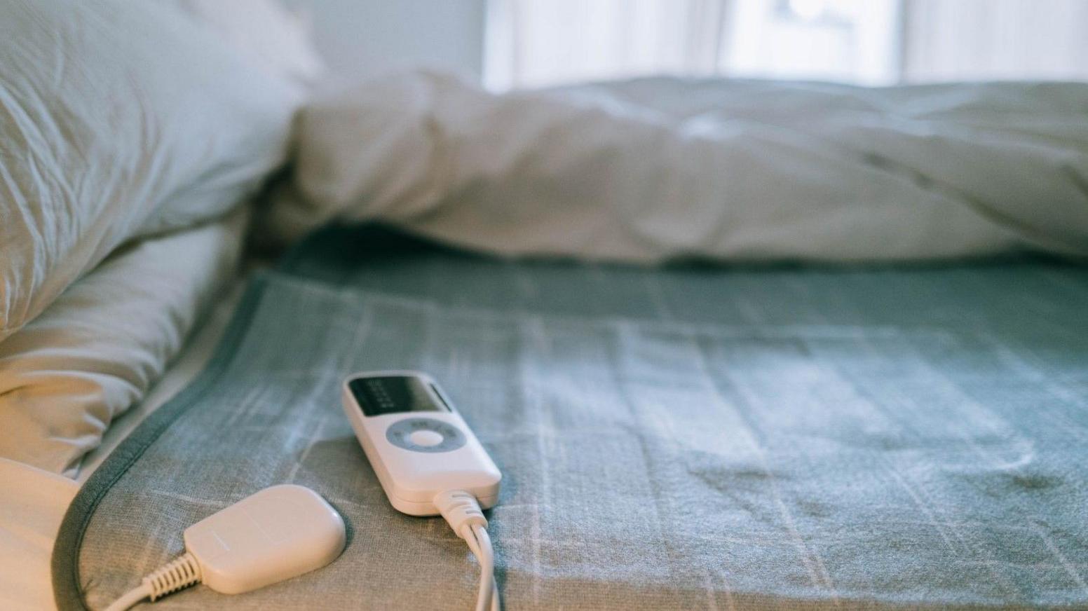 A stock image of an electric blanket.