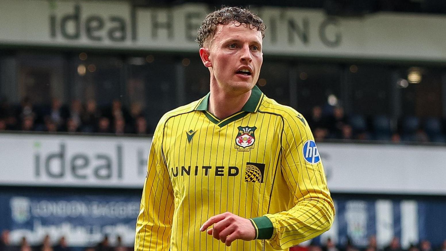 Nathan Broadhead in action last season 