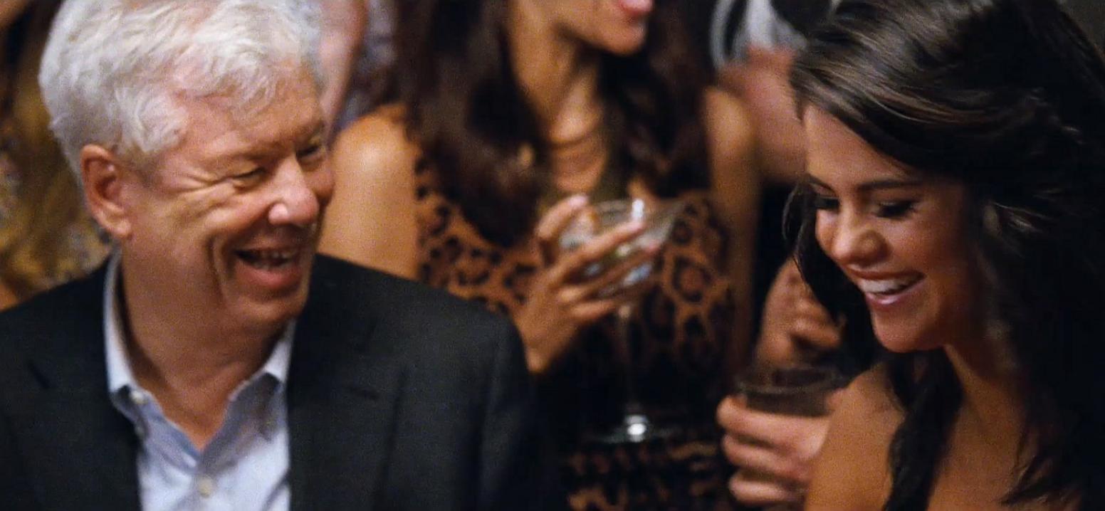 Selena Gomez and Dr Richard Thaler in The Big Short