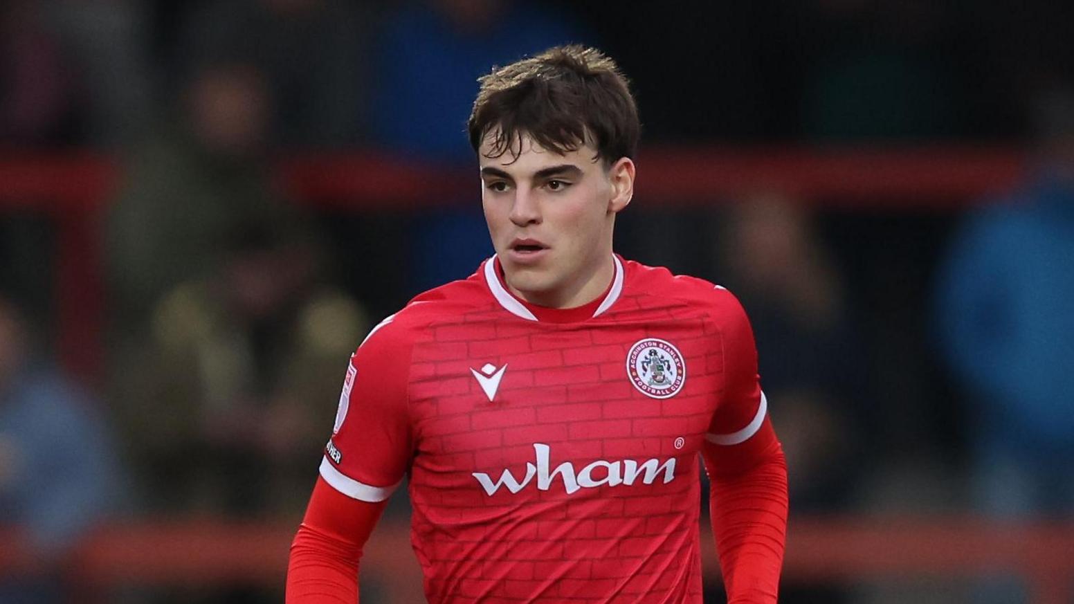 Accrington defender Connor O'Brien