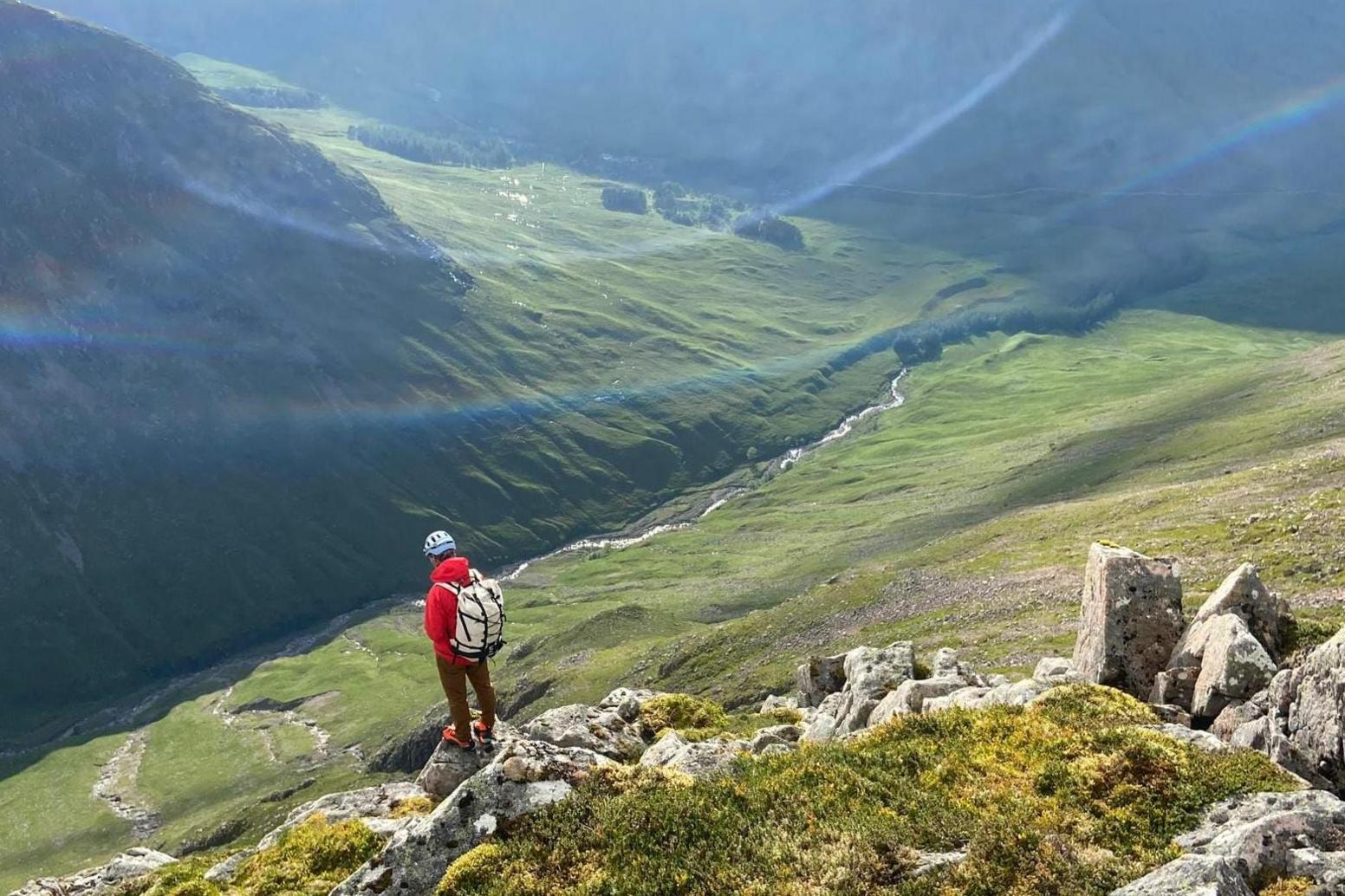 Mountain rescue search