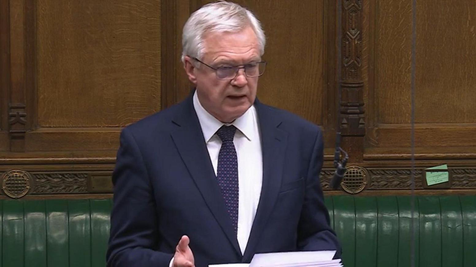 Sir David Davis speaking in the Commons adjournment debate 8 January 2025