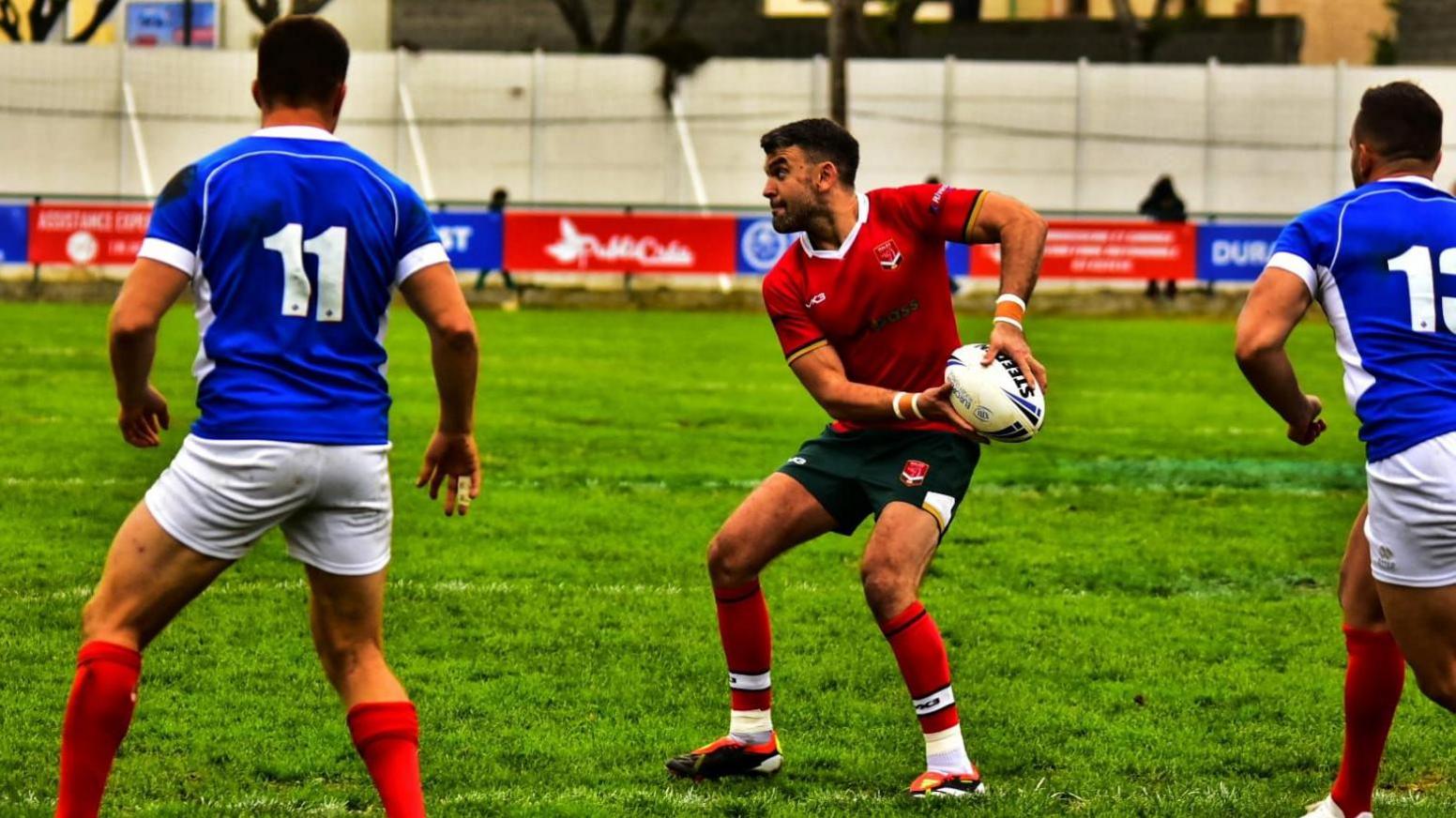 Elliot Kear again captained Wales in France